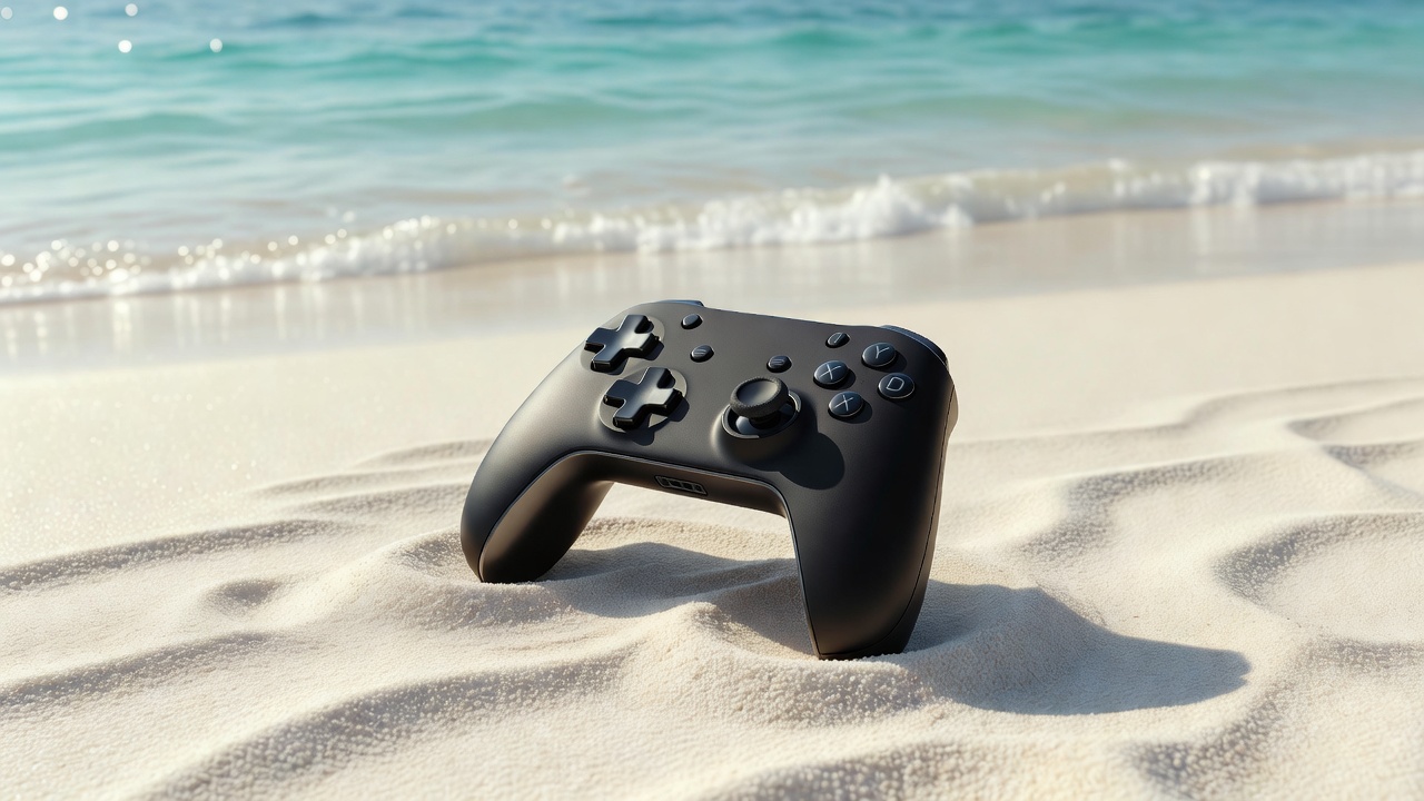 White Sand Phone Gamepad